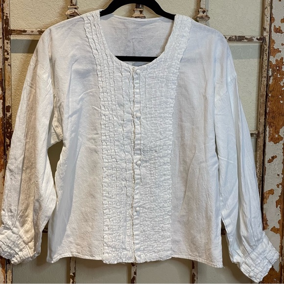 - Bohemian Chic Chiapas long sleeve  Blouse Mexican - Picture 1 of 9